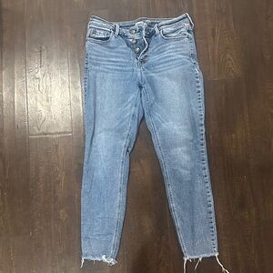 Old Navy Light Blue Ankle Jeans